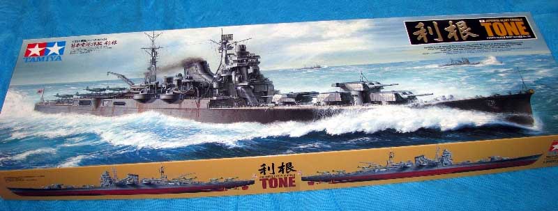 IJN Tone, Japanese Heavy Cruiser, Tamiya 1/350