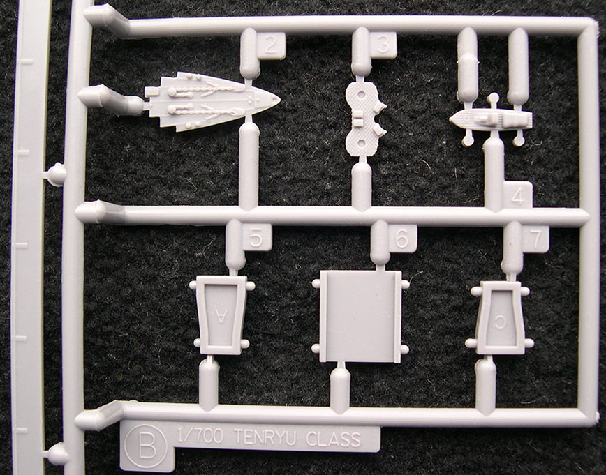 Sprue B close up